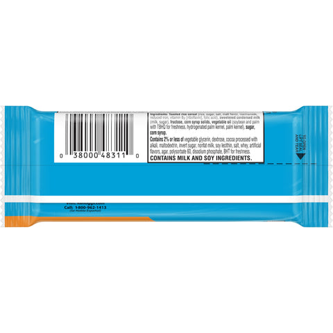 Kellogg's® SNACK BAR RICE KRISPIES TREATS® CARAMEL CHOCOLATEY CHUNK