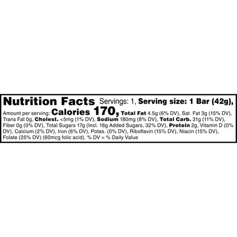 Kellogg's® SNACK BAR RICE KRISPIES TREATS® CARAMEL CHOCOLATEY CHUNK