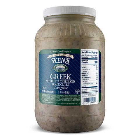 Ken's Foods DRESSING GREEK W/ OLIVES & FETA REFRIGERATED