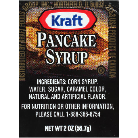 Kraft Pancake Syrup, 2 Ounce -- 80 per case.