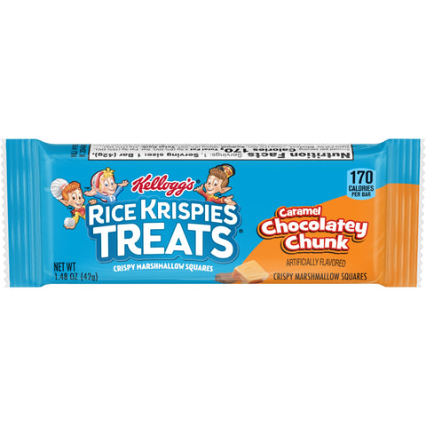 Kellogg's® SNACK BAR RICE KRISPIES TREATS® CARAMEL CHOCOLATEY CHUNK
