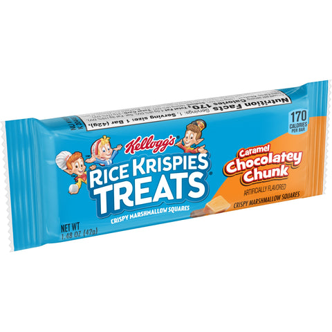 Kellogg's® SNACK BAR RICE KRISPIES TREATS® CARAMEL CHOCOLATEY CHUNK