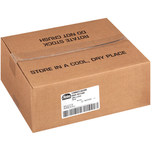 Heinz Dijon Mustard, 1.25 Ounce -- 100 per case.