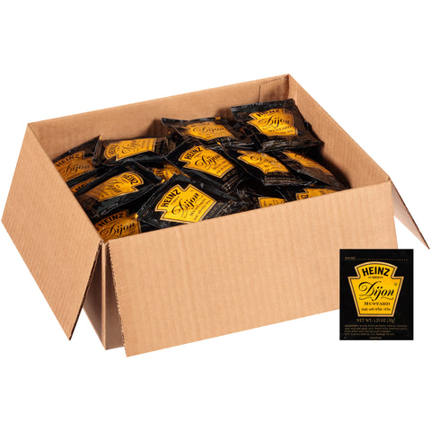 Heinz Dijon Mustard, 1.25 Ounce -- 100 per case.