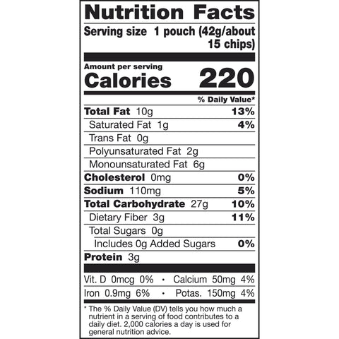 Food Should Taste Good® TORTILLA CHIP BLUE CORN HEXAGON