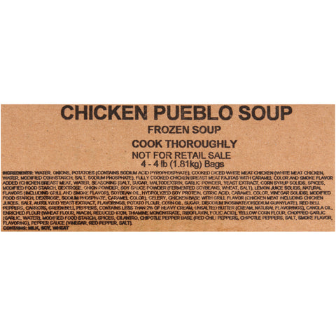 Truesoups® SOUP CHICKEN PUEBLO 572F8/78001550