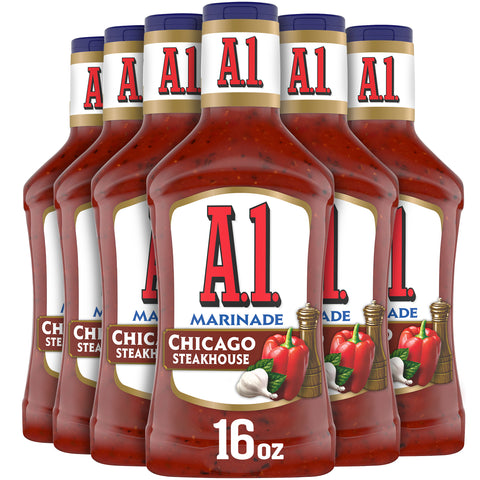 A.1. Steakhouse Chicago Marinade, 16 Ounce -- 6 per case