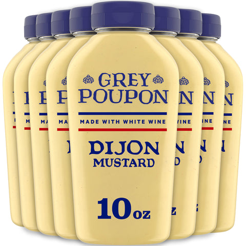Grey Poupon Dijon Mustard, 10 Ounce -- 8 per case.