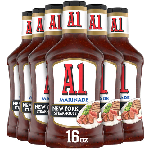 A.1. Steakhouse New York Marinade, 16 Ounce -- 6 per case