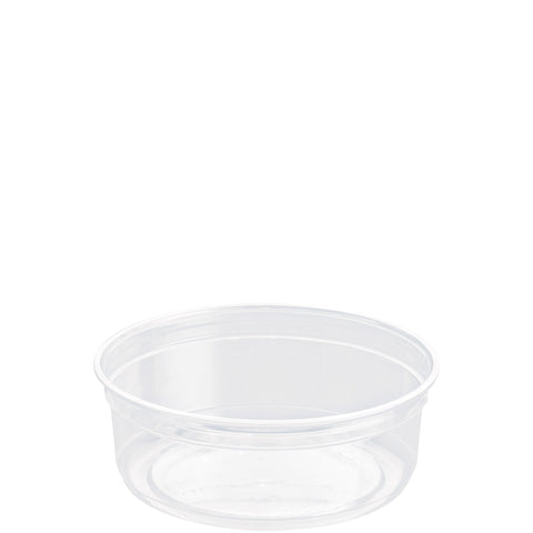Bare® by Solo® CONTAINER DELI RPET CLEAR 8 OZ