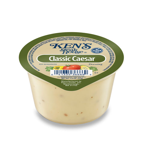 Ken's Foods DRESSING CAESARS CLASSIC SINGLE SERVE CUP REFRIGERATED