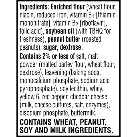 Austin® CRACKER PEANUT BUTTER SANDWICH SQUARE SS SLEEVE