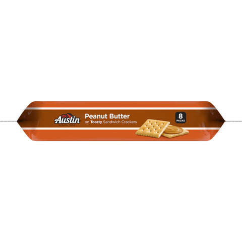 Austin® CRACKER PEANUT BUTTER SANDWICH SQUARE SS SLEEVE