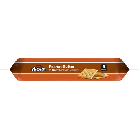 Austin® CRACKER PEANUT BUTTER SANDWICH SQUARE SS SLEEVE