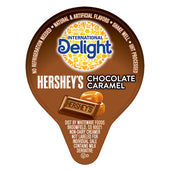 International Delight CREAMER LIQUID NON-DAIRY HERSHEY CHOCOLATE CARAMEL ASEPTIC SINGLE SERVE CUP