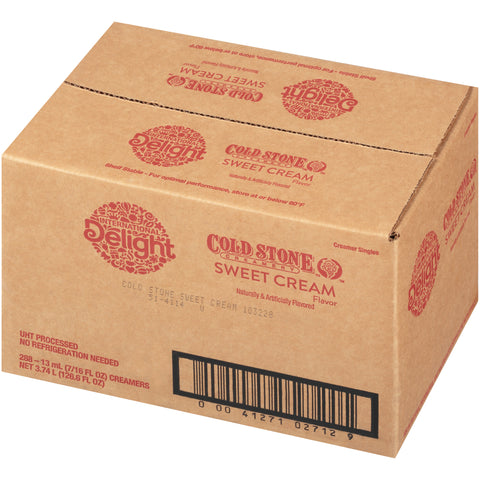 International Delight CREAMER LIQUID NON-DAIRY SWEET CREAM COLD STONE ASEPTIC SINGLE SERVE CUP