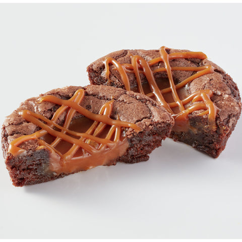 Pillsbury® BROWNIE CARAMEL MOLTEN DRIZZLED