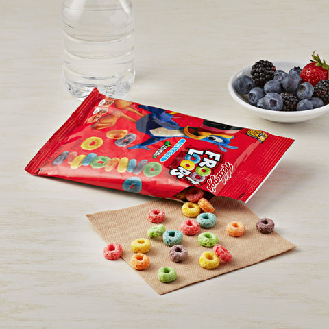 Cereal Froot Loops® Reduced Sugar Sweetened Multi-grain Bowl Pak