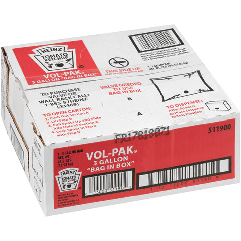 Heinz® KETCHUP VOL-PAK 511900/75991004