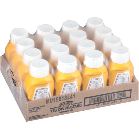 Heinz Yellow Mustard, 13 Ounce -- 16 per case.