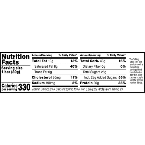 Gatorade PROTEIN RECOVERY BAR CARAMEL