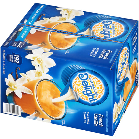 International Delight CREAMER LIQUID NON DAIRY FRENCH VANILLA ASEPTIC SINGLE SERVE CUP