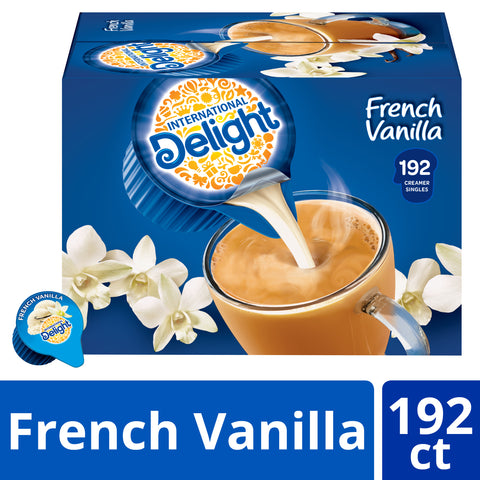 International Delight CREAMER LIQUID NON DAIRY FRENCH VANILLA ASEPTIC SINGLE SERVE CUP
