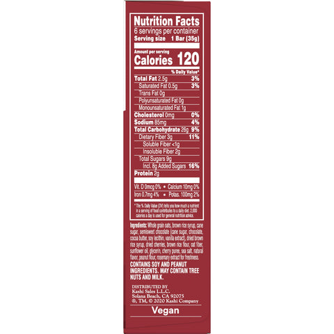 Kashi® GRANOLA BAR CHEWY CHERRY DARK CHOCOLATE