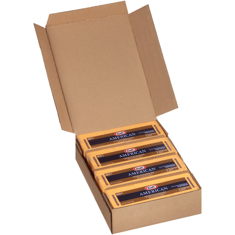 Kraft Singles Regular American Sliced Yellow Cheese, 5 Pound -- 4 per case.