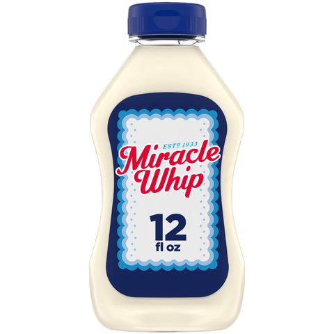 Kraft Miracle Whip Original Spoonable Mayonnaise, 12 Ounce -- 12 per case.