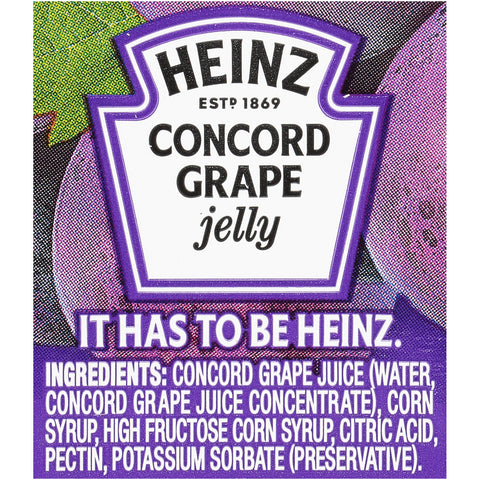 Heinz Single Serve Assorted Jelly, 0.5 Ounce -- 200 per case