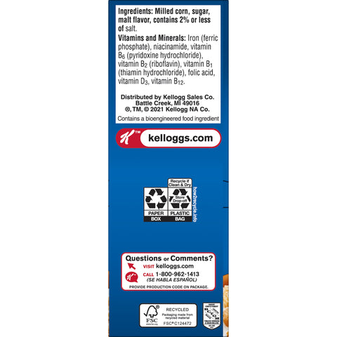 Cereal Frosted Flakes Individual Box