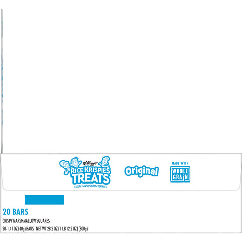 Rice Krispies Treats Whole Grain Bar, 1.41 Ounce - 20 per pack -- 4 packs per case.