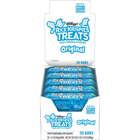 Rice Krispies Treats Whole Grain Bar, 1.41 Ounce - 20 per pack -- 4 packs per case.