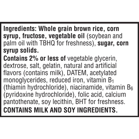 Rice Krispies Treats Whole Grain Bar, 1.41 Ounce - 20 per pack -- 4 packs per case.