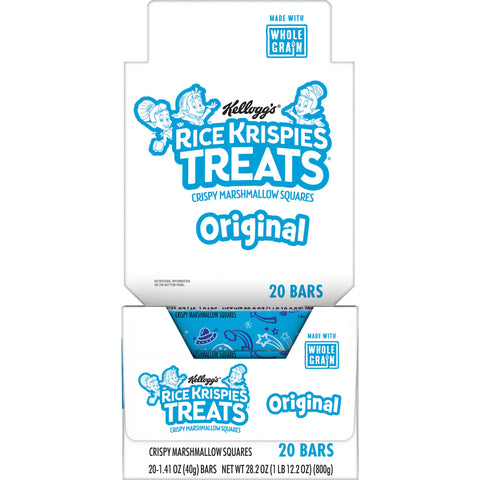 Rice Krispies Treats Whole Grain Bar, 1.41 Ounce - 20 per pack -- 4 packs per case.