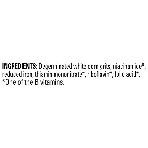 Quaker® CEREAL GRITS QUICK WHITE BAG