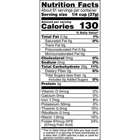 Quaker® CEREAL GRITS QUICK WHITE BAG