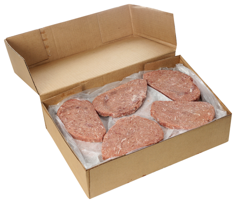 Beef Phily Puck Raw Frozen 6 Oz 23560-204