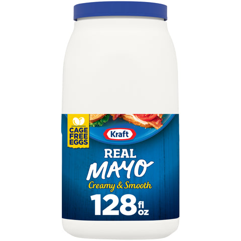 Kraft Real Mayonnaise, 1 Gallon -- 4 Case