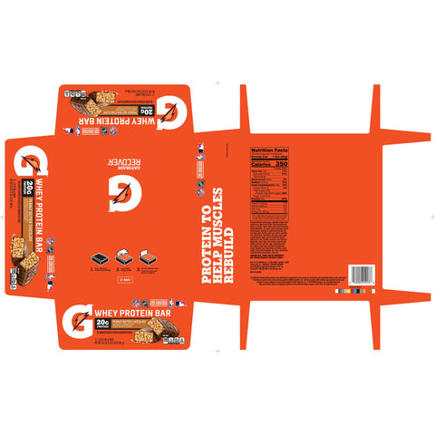 Gatorade PROTEIN BAR RECOVER CHOCOLATE PEANUT BUTTER