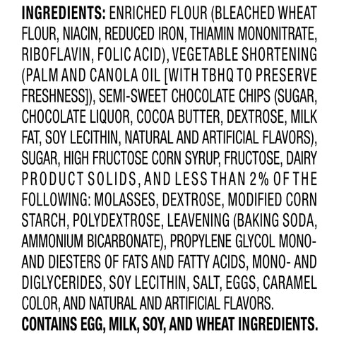 Grandmas Homestyle Big Chocolate Chip Cookie, 2.5 Ounce -- 60 per case.
