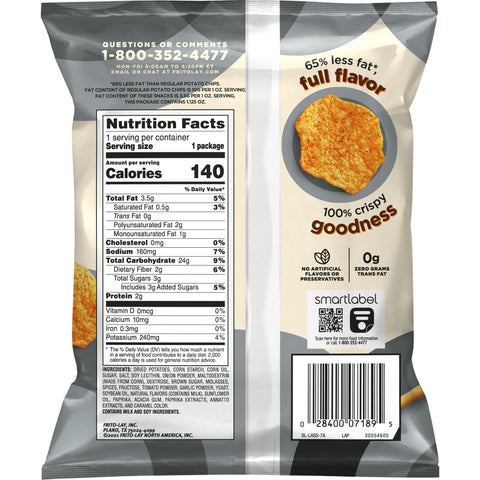 Lays Baked Barbecue Potato Chips, 1.125 Ounce -- 64 per case.