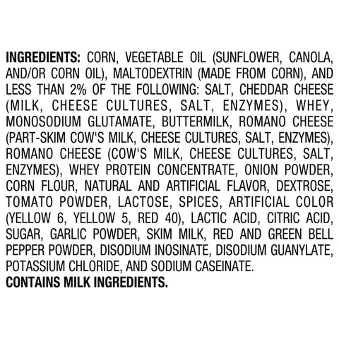 Tortilla Chip Nacho Cheese Large Single Serve