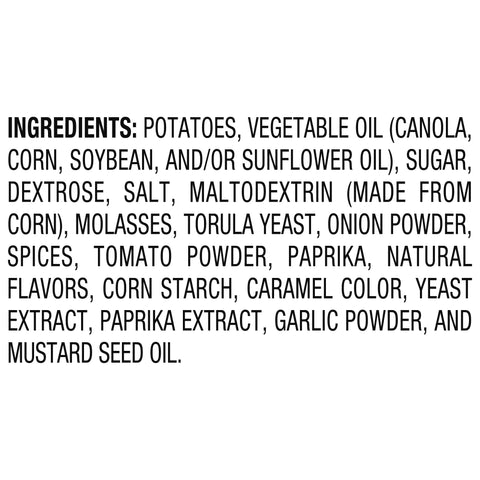 Lays BBQ Potato Chips Single Serve, 1.5 Ounce -- 64 per case.