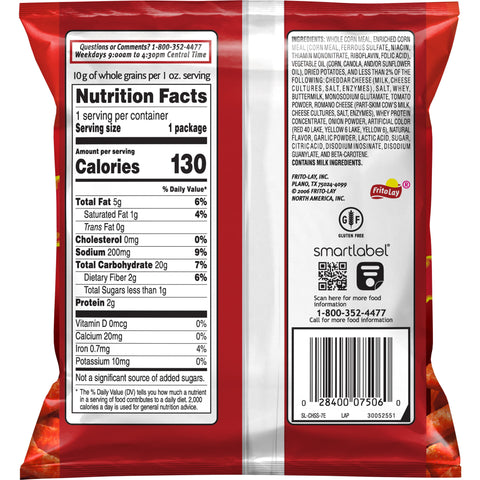 Snack Fantastix Whole Grain Rich Hot Single Serve