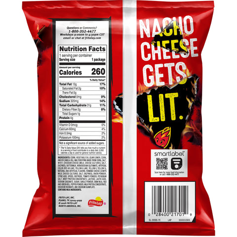 Doritos® TORTILLA CHIP FLAMIN HOT NACHO LSS