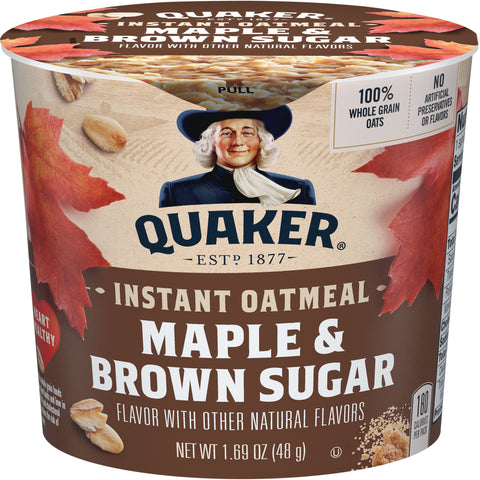 Oatmeal Instant Express Golden Brown Sugar Cup