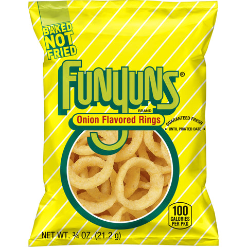 Funyuns Baked Onion Flavored Snack, 0.75 Ounce Plastic Bag -- 104 per case.