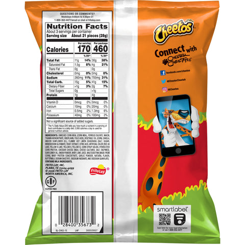 Cheetos® SNACK CHEETOS CRUNCHY HOT LIMON XVL